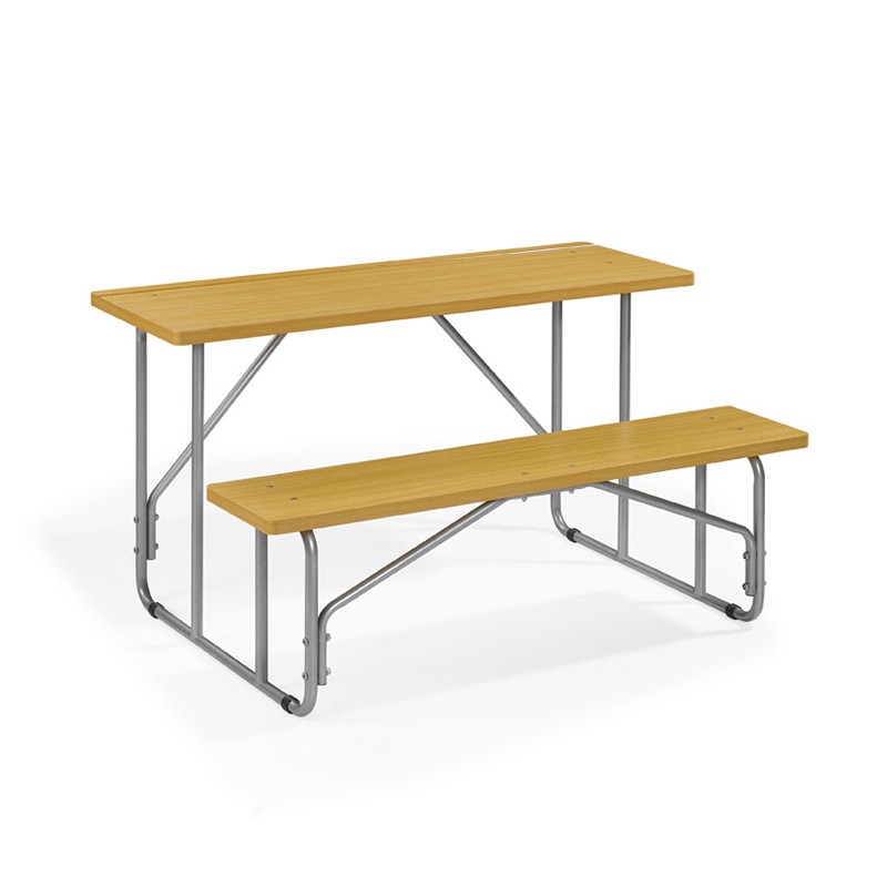 Fixed Student Desk With Bench