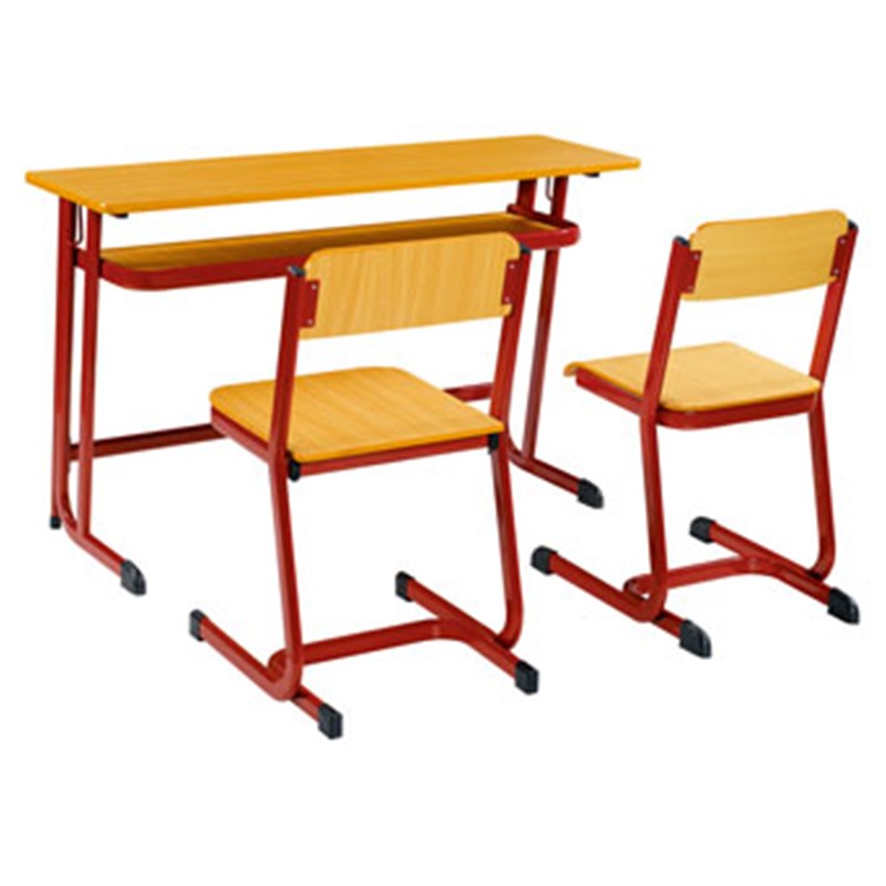 High-Durability Double School Desk