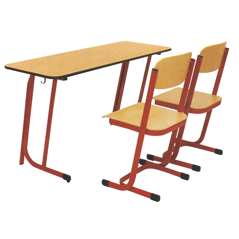 Two-Seater Kids School Desk