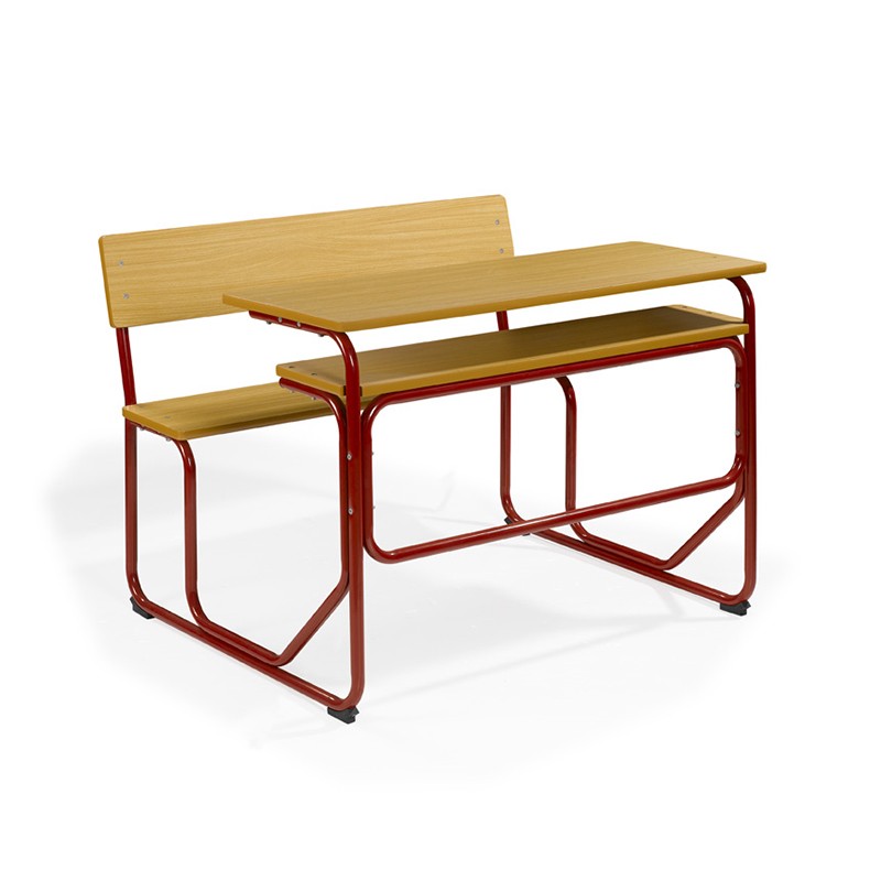 Metal Frame School Bench