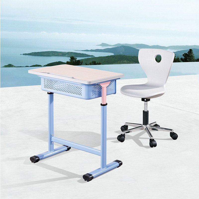 Adjustable Height Student Desk And Chair